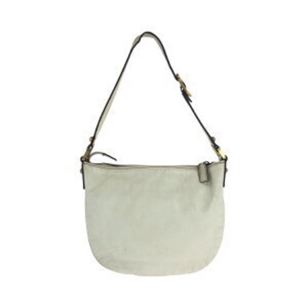 Gucci Bag Shoulder Interlocking Soho Hobo White Leather